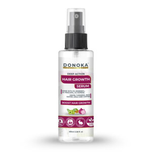 Home donoka deep action hair growth serum – boosts growth & reduces hair fall