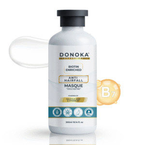 Home donoka biotin enriched anti hairfall masque – stronger, thicker & healthier hair