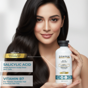 donoka biotin enriched anti hairfall masque – stronger, thicker & healthier hair