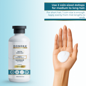 donoka biotin enriched anti hairfall masque – stronger, thicker & healthier hair