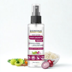 donoka deep action hair growth serum – boosts growth & reduces hair fall