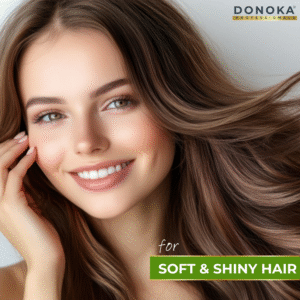 donoka professional banana protein hair masque with biotin | paraben & sulfate free | 300 ml