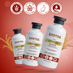 donoka pro kerasmooth + nanoplastia masque – 97% smooth & frizz free hair