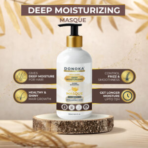 donoka deep moisturizing shine boosting masque – with hyaluronic acid