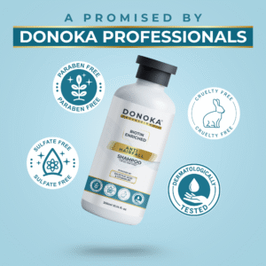 donoka biotin enriched anti hairfall shampoo – strengthens & reduces hair fall