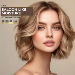 donoka pro deep moisturizing shine boosting anti dry shampoo with hyaluronic acid moisture up to 72 hours | 99.9% shiner hairs for 24 hours |sulfate and paraben free | 300 ml