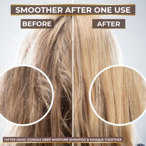donoka pro deep moisturizing shine boosting anti dry shampoo with hyaluronic acid moisture up to 72 hours | 99.9% shiner hairs for 24 hours |sulfate and paraben free | 300 ml
