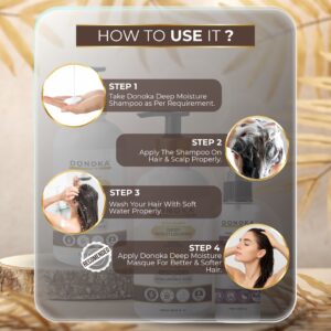 donoka pro deep moisturizing shine boosting anti dry shampoo with hyaluronic acid moisture up to 72 hours | 99.9% shiner hairs for 24 hours |sulfate and paraben free | 300 ml